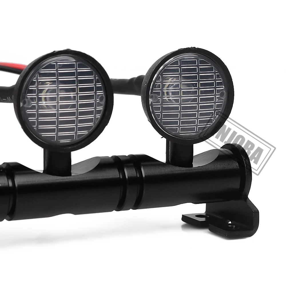 1PCS RC Car LED Roof Lamp Lights Bar for 1/10 RC Crawler Car Traxxas TRX-4 SCX10 90046 Recat MST