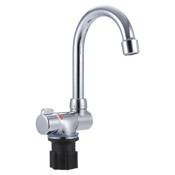 

Kitchen Faucet 360 Dgree Rotation Bath Sink Faucet Water Tap Single Handle Cold & Hot Water Kitchen Mixer Foldable Swivel Faucet