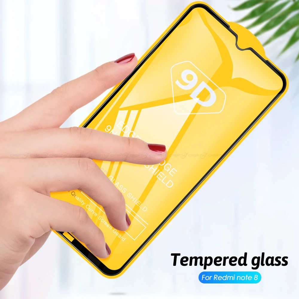 9D Полный экран протектор для Xiaomi Redmi Note 8 8T 7 Pro Полное покрытие защитная пленка из закаленного стекла для Redmi 8 8A 7 7A K20 Pro