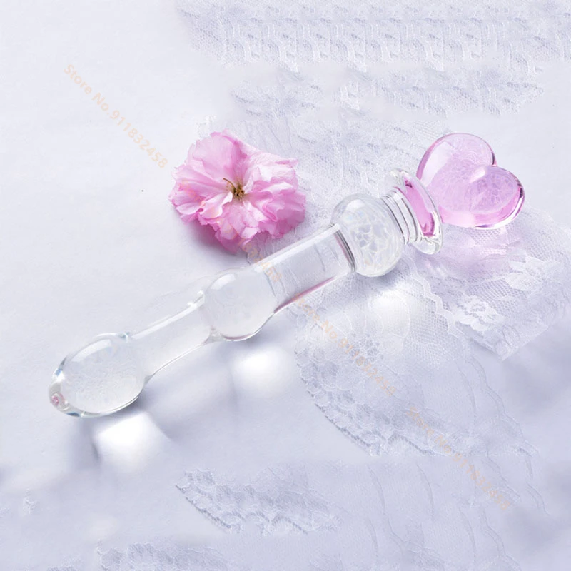 Kristallglas Dildo Und Analperlen Plug Für Analstimulation_voghion.com