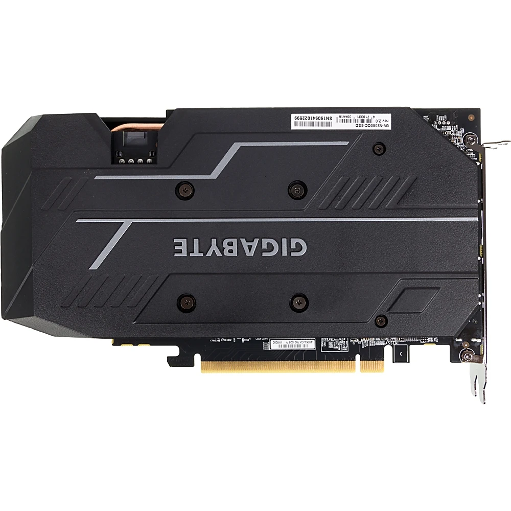 Видеокарта GIGABYTE nVidia GeForce RTX 2060, GV-N2060OC-6GD
