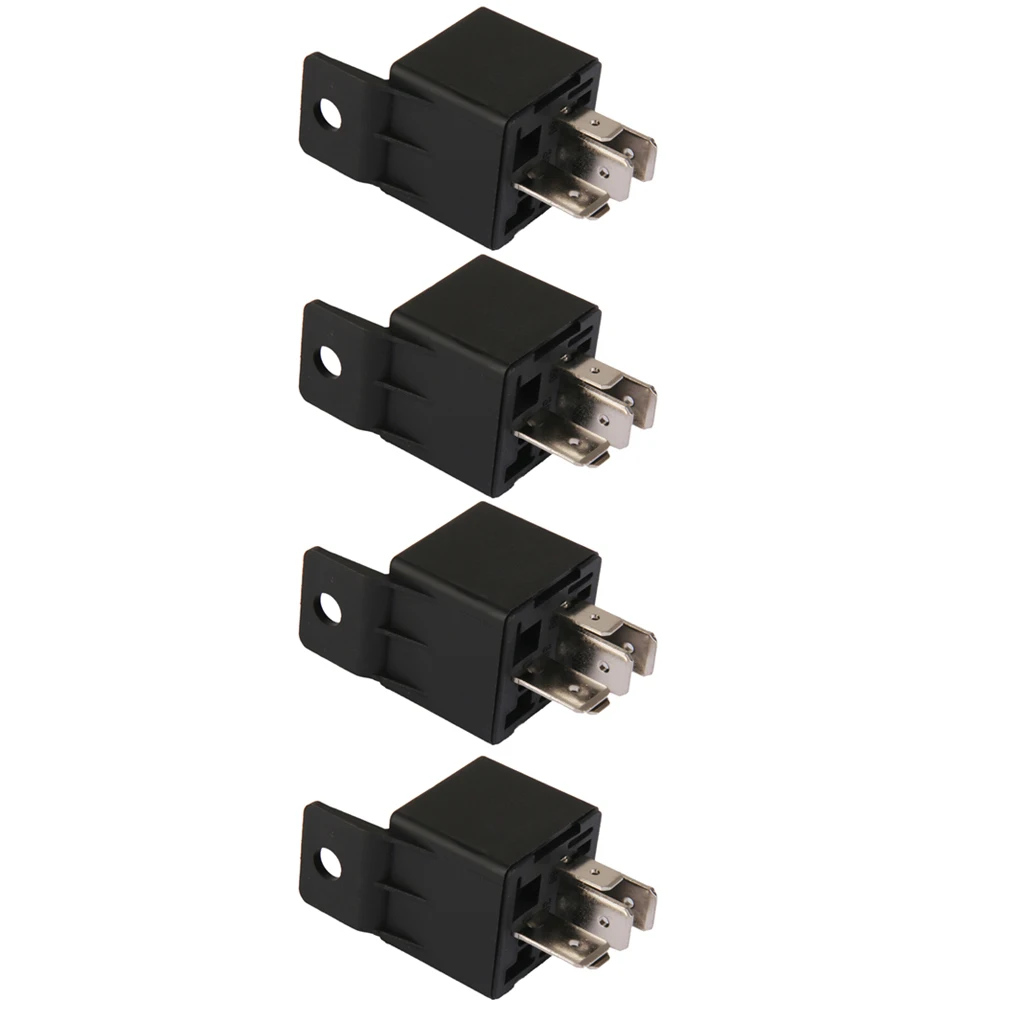4x Car Truck Automotive DC 12V 80A 80 AMP SPDT Relay 5 Pin 5P For Headlight 4x Car Truck Automotive DC 12V 80A 80 AMP SPDT Relay 5 Pin 5P For Headlight