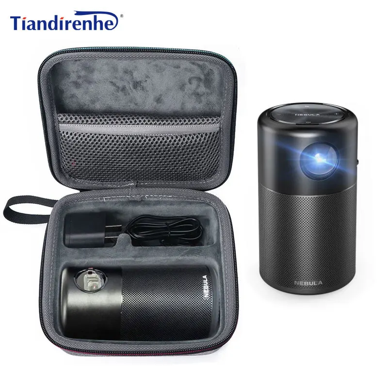 Портативный защитный жесткий чехол для переноски сумка хранения Anker Nebula Capsule II Smart