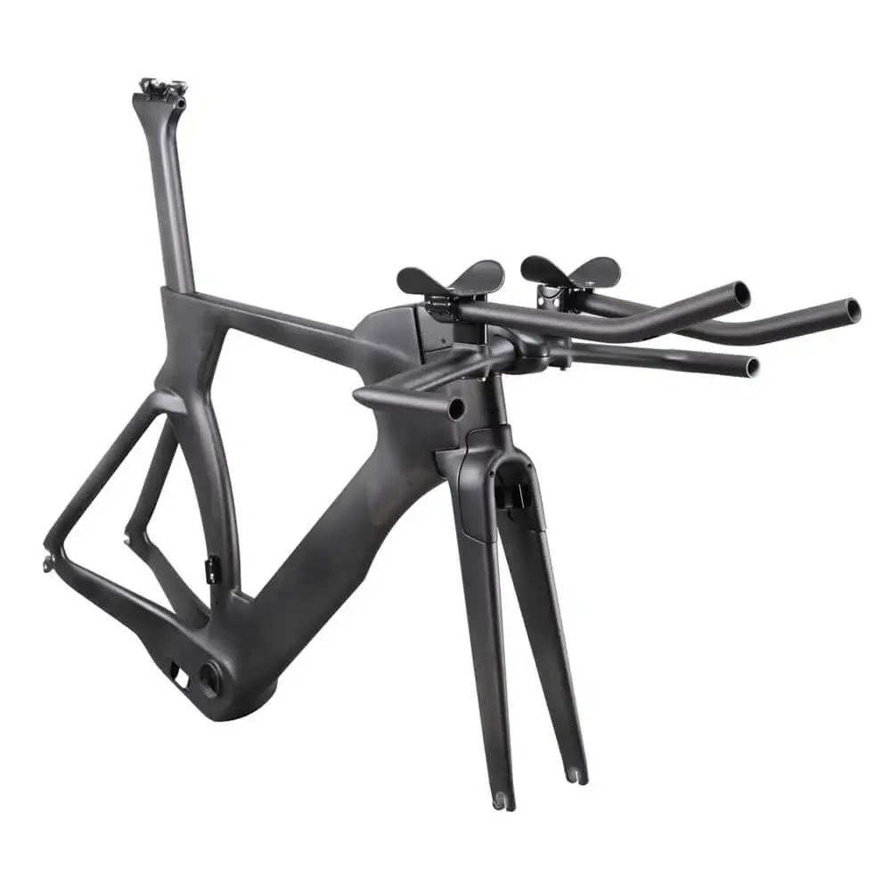 Professionele Schilderen Tijdritfiets Frameset 57cm Di2 met gereedschap  doos Rem Sets en TT Bar Matte afwerking|Bicycle Frame| - AliExpress
