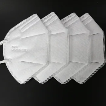 

50 Pcs KN95 Face Masks Dust Respirator KN95 Mouth Masks Adaptable Against Pollution Breathable Mask Filter