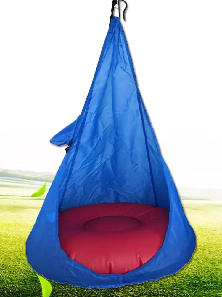 

Home Child Durable Hammock Chair Kids Swing Pod Comfortable Hanging Seat for Indoor and Outdoor Use