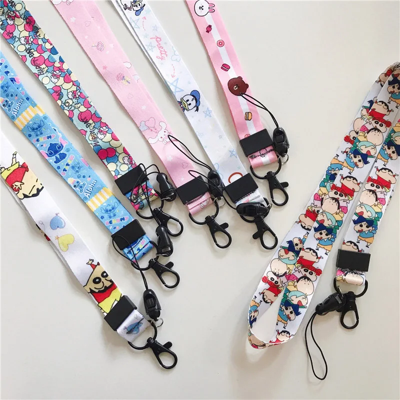 

Multi-function Mobile Phone Straps Rope Funny Cute Cartoon Strap Neck Lanyards For Phone Case Hang Rope Lariat For Name Card