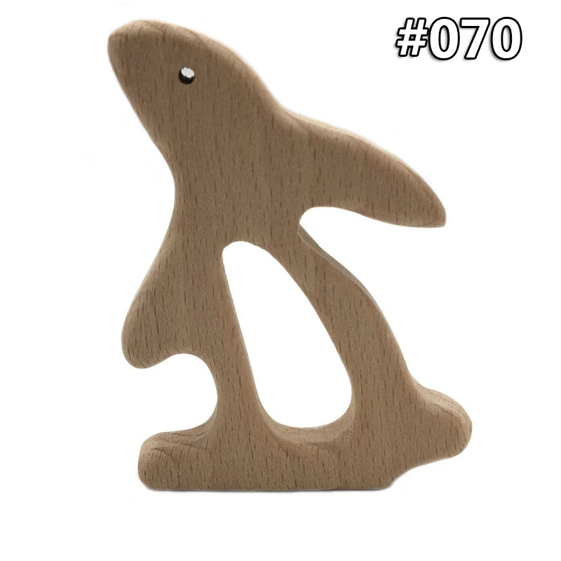 wood teether 070 1 шт. деревянные Прорезыватели для зубов, пищевой, бук, дерево, мультфильм, фруктовая форма, сделай сам, пустышка, цепь 3C, сертификация, деревянный прорезыватель, игрушка в подарок - Цвет: wood teether 070