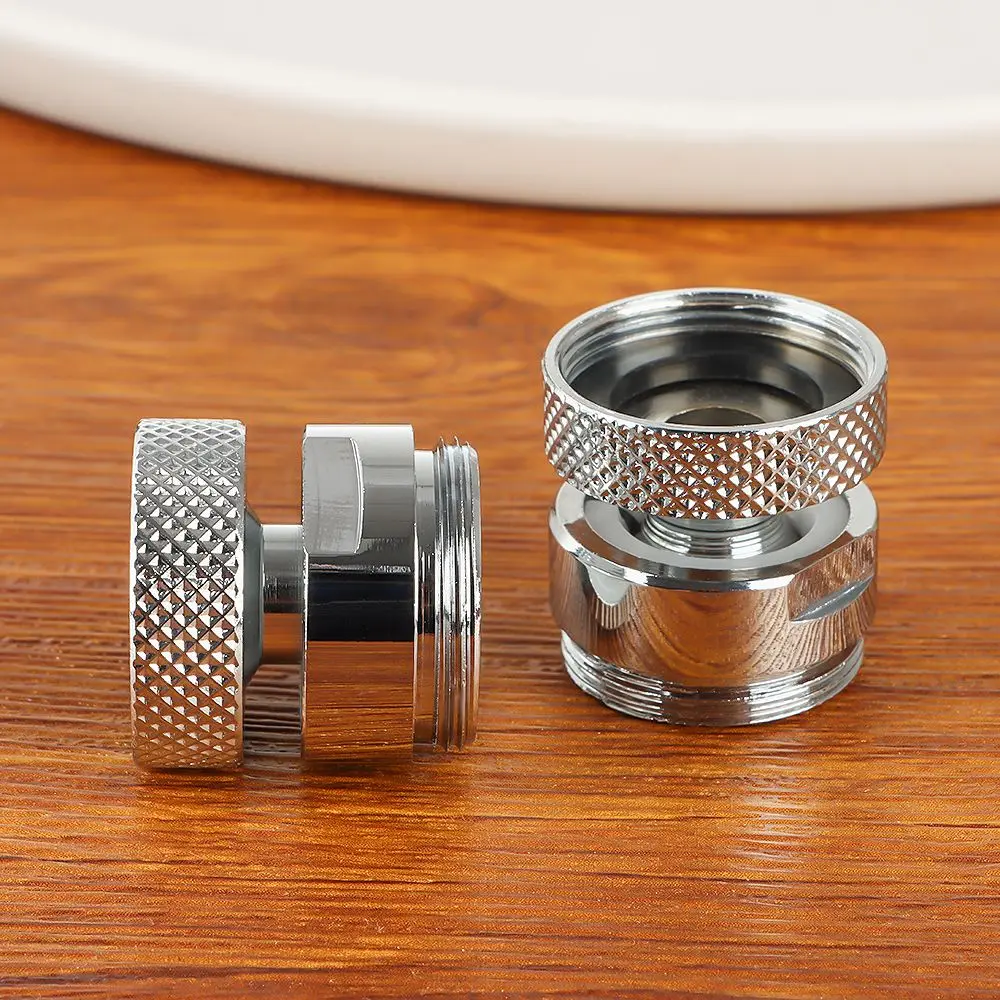 Swivel Aerator Adapter 360 Degree Adjustable Faucet Adapter Water Purifier Accessories Anti-Slip Garden Hose Connection 22mm 1Pc faucet aerator faucet adapter