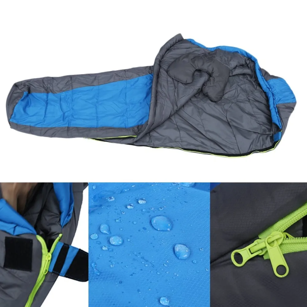 Portable Outdoor Winter Mummy Type Thermal Warm Adult Lightweight Cotton Sleeping Bag for Camping Adventure Family Home