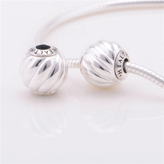 HEALTH essence Beads 925 Sterling Silver jewelry Bracelet DIY Assessories Jewelry For Best Friend forever fine jewelry ST103