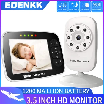 

Video baby monitor with camera and audio | maintain night vision, call, room temperature, lullaby, 960 feet (about 249.8 meters)