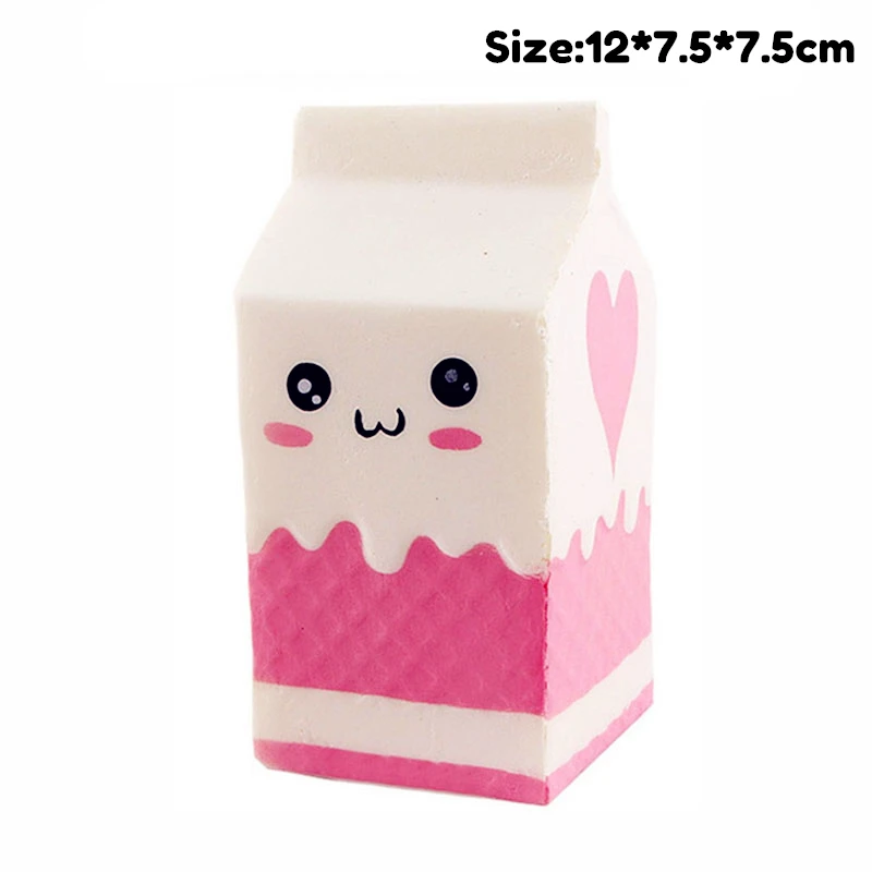 Мягкий медленно нарастающее при сжатии, игрушка, подарок на день рождения торт Мороженое чашка кошка Панда Свинья очки ананас принцесса Хлюпать игрушки для дет - Цвет: SW-BLNNH-104