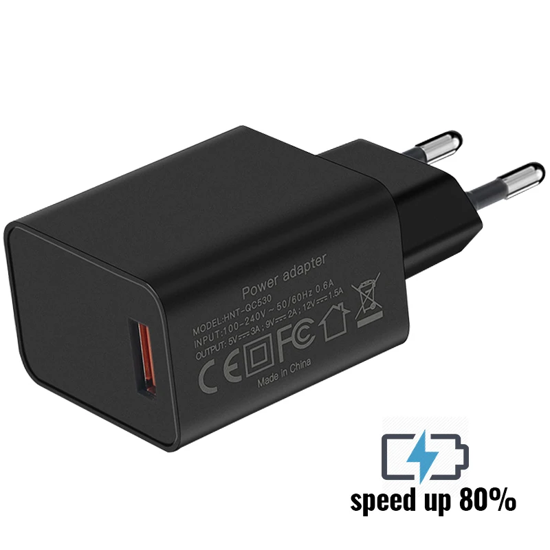 Быстрое зарядное устройство для ЕС и США qc 3,0 Быстрая зарядка Usb настенный адаптер питания зарядное устройство для мобильного телефона