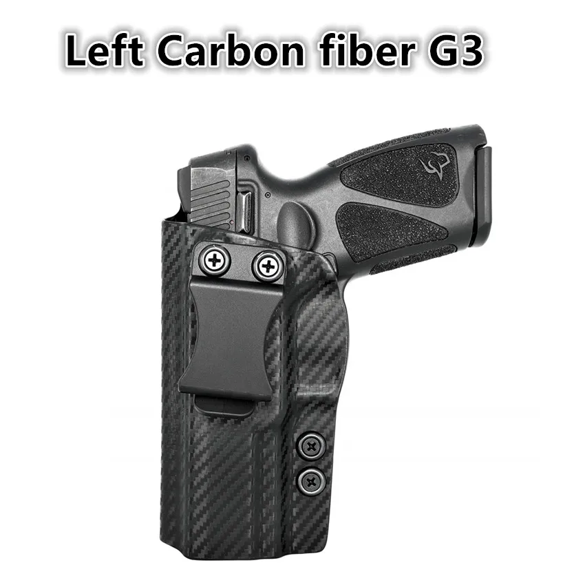 Fondina Taurus G3 IWB Kydex - Porta Pistola Nascosta Alla Cintura Con Regolazione Ritenzione - Foto 2