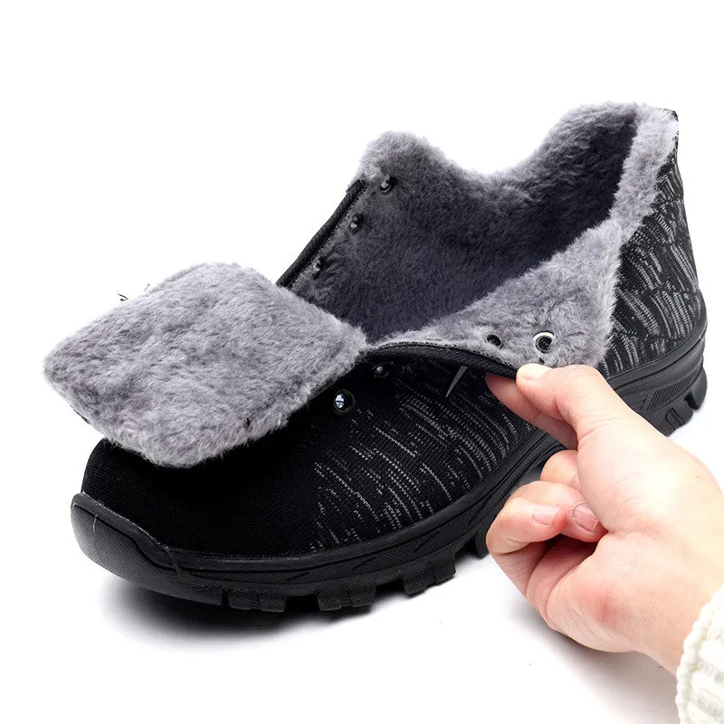 Мужская Рабочая обувь со стальным носком дышащая повседневная обувь нескользящие кроссовки, промышленные ботинки для мужчин и женщин, большие размеры 35-48