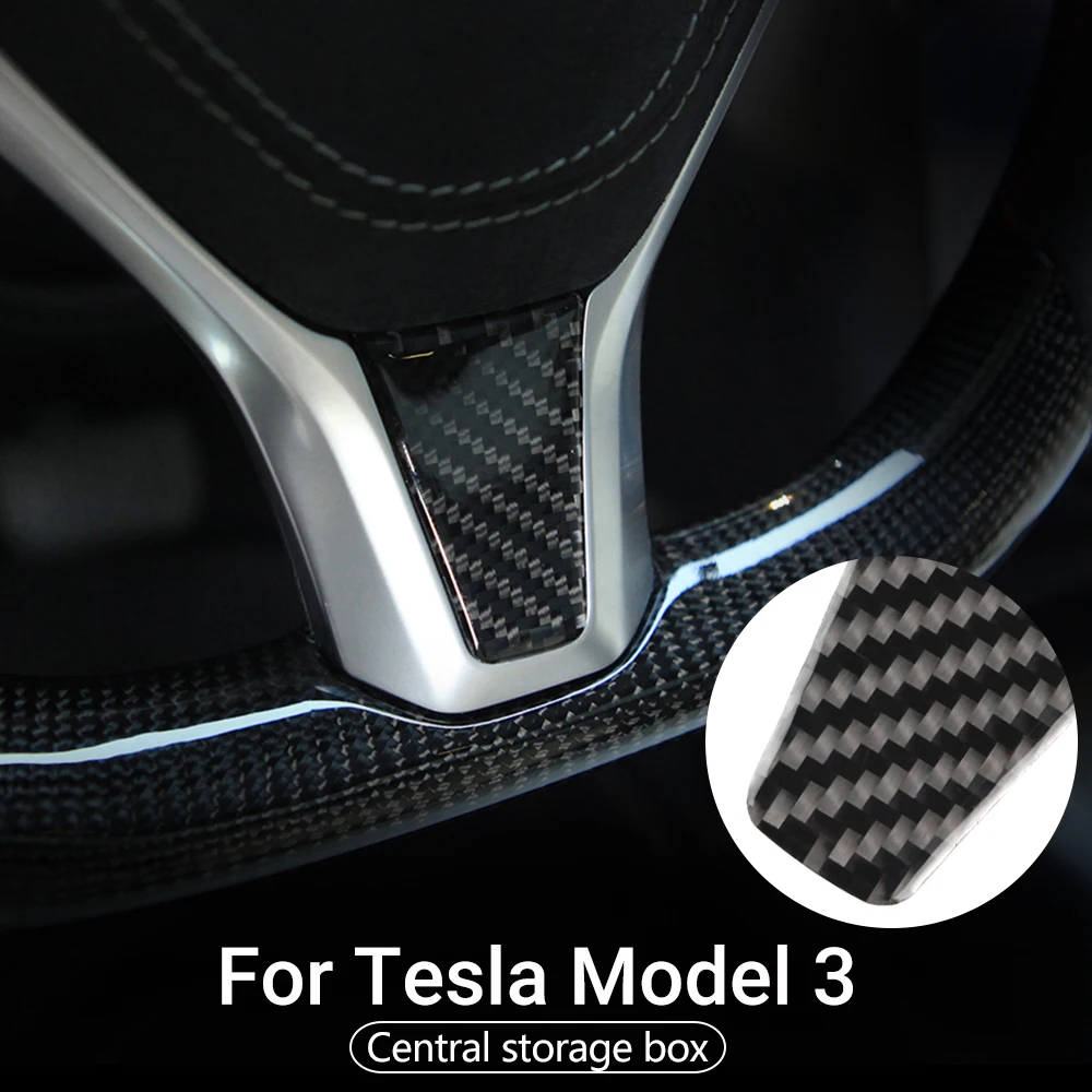 

For Tesla Model S Accessories Car Steering Wheel Cover Sticker Tesla X Automobile cars Interior Decor Interior Accessories 2020