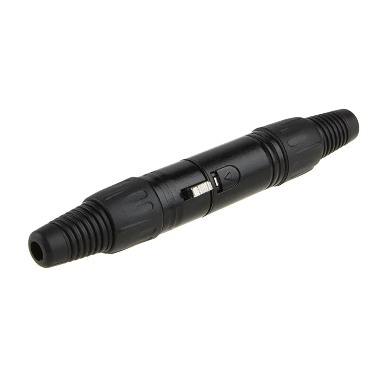 [10 шт. в упаковке] Canon XLR 3 Pin папа/Мама Аудио Микрофон Разъем черный корпус