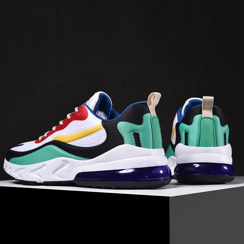 

New Running Shoes Men Sneakers Breathable Air Cushion Fitness Sneakers Women Gym Trainers Outdoor Sport Shoes Max Size 46