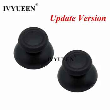 

IVYUEEN 100 PCS Black Gray Thumbsticks Cap For Dualshock 4 PS4 DS4 Pro Slim Controller Analog Thumb Stick Cover for PlayStation4