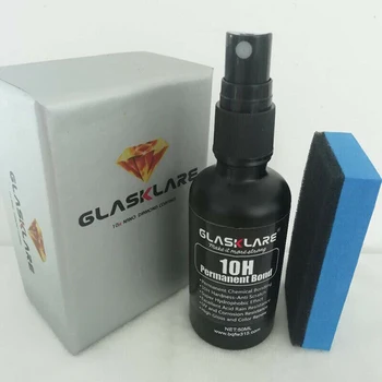 

10H Hydrophobic Ceramic Liquid Replacement Glass Black Accessories Set