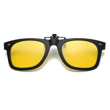 Открытый UV400 антибликовые клип-на очки Магнит флип-ап линзы солнцезащитные очки мужские Поляризованные по рецепту Близорукость