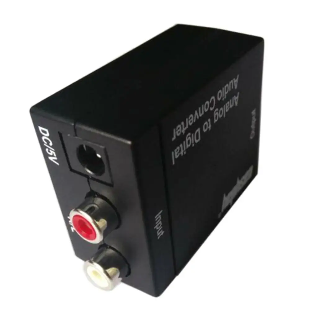 

Analog Audio L/R To Digital Audio Analog Audio To Digital Coaxial/Fiber Audio Analog To Digital Coaxial/Fiber Audio Converter
