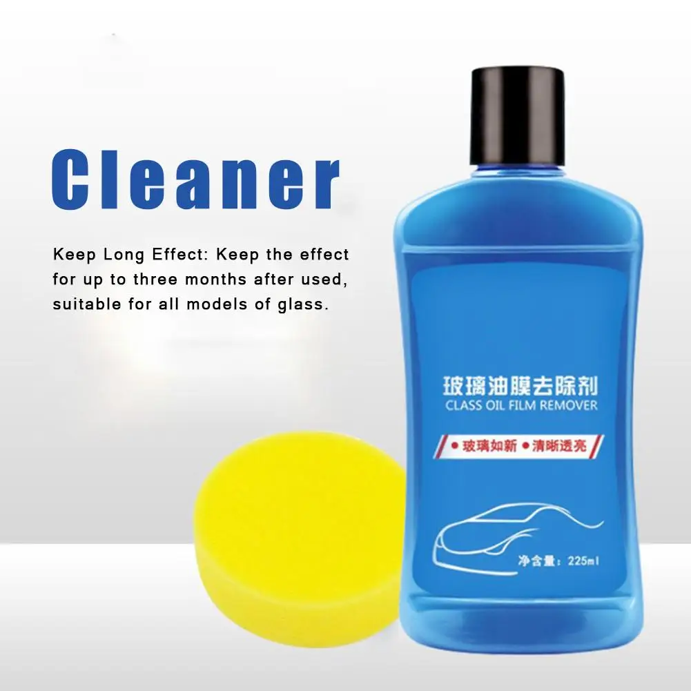 225ml Car Glass Film Remover Strong Decontamination Cleaner Car