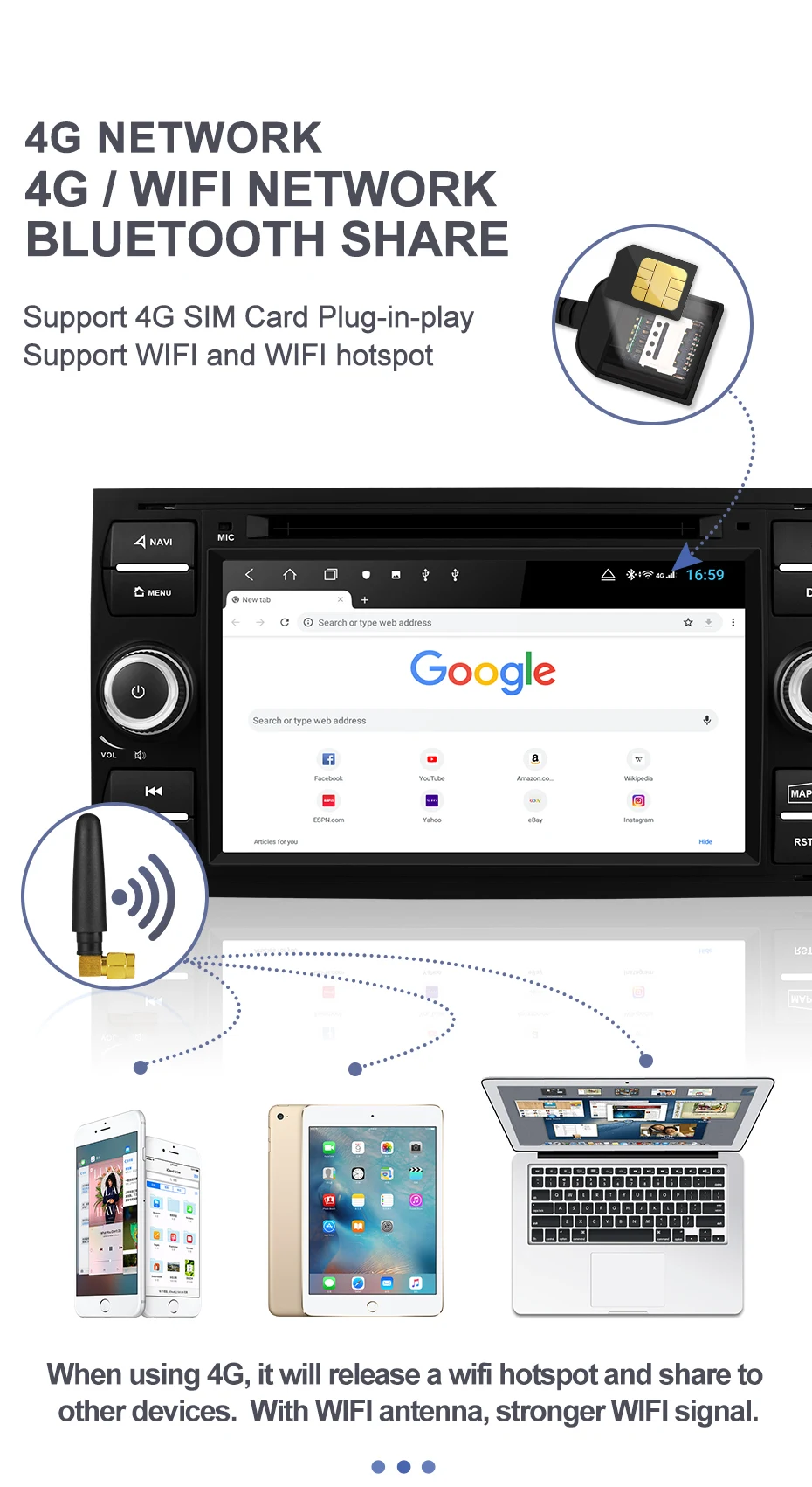 Clearance Isudar H53 Car Multimedia Player GPS Android 2 Din For Ford/Mondeo/Focus/Transit/C-MAX/KUGA 8 Core RAM 4GB DVR Autoradio DSP DVD 10