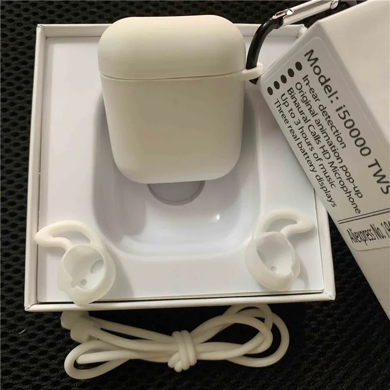 i50000 tws 1:1 support in ear smart sensor Wireless Earphone Super Bass pk i12 i80 i200 i5000 i9000 i30000 tws