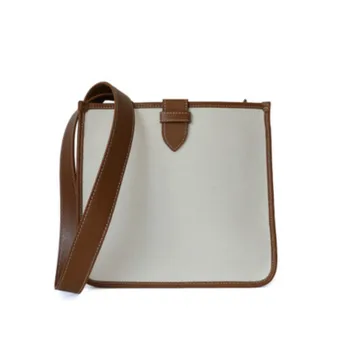 

Canvas Fashion Patchwork Bag 2020 New Arrival Big Bag Women Large Capacity Messenger Bag