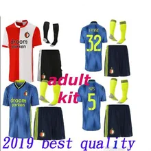 19, 20, Новое поступление, комплект для взрослых, футболка Feyenoord, Футбольная майка, высокое качество, новинка JORGENSEN VILHENA V. PERSIE, 10 дней