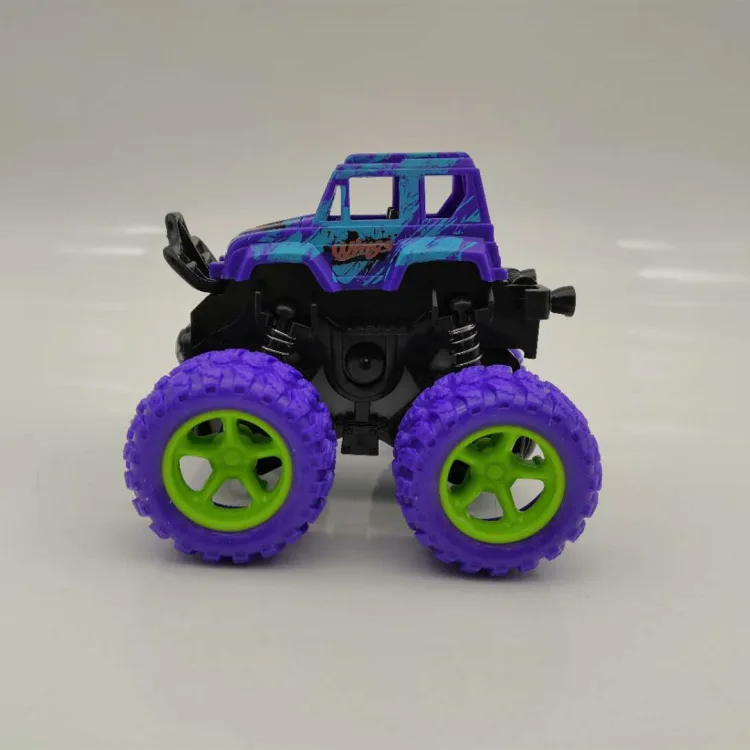 

2019 New Style Inertia Four Wheel Drive Children Model Car Anti-Drop-resistant Toy Car Stall Temple Fair Hot Sales
