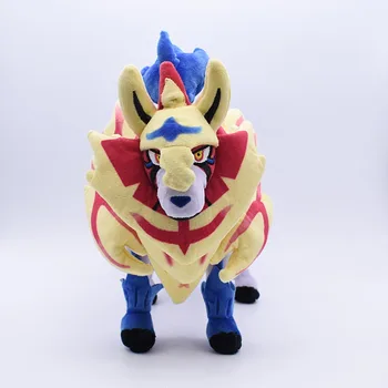

Zamazenta plush Stuffed Anime Soft Toys 12'' 30 CM kids birthday christmas gift Toy