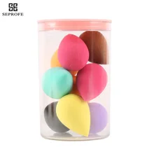 9 шт. мини-спонж для макияжа, спонж для макияжа, спонж для консилера, пудра для пудры, спонж для мокрого и большого объема, косметический инструмент, капля воды, формы пуховка