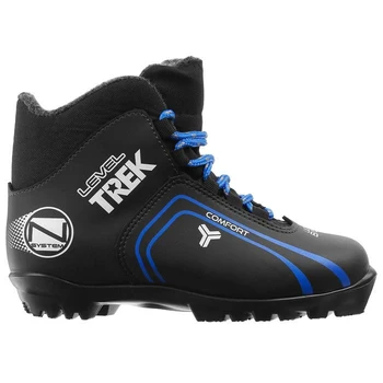 

Ski boots TREK Level 3 NNN IR, black color, logo blue