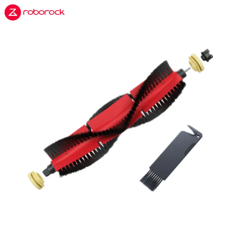 

2PCS Mi Roborock Vacuum Cleaner Parts Detachable Main Brush*1 Comb*1 Accessories for Mi Roborock S6 S55 Xiaowa Vacuum Cleaner