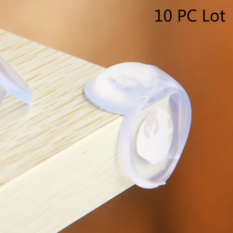 

10pcs/lot Baby Safety Edge Corner Guard home Protect Security Anti-Collision Angle Protection Table Corner Transparent Cover