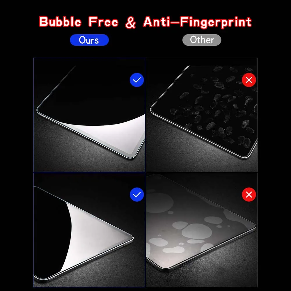 For Lenovo Tab M10 - Tablet Tempered Glass Screen Protector Cover HD Quality Screen Film Protector Guard Cover 4