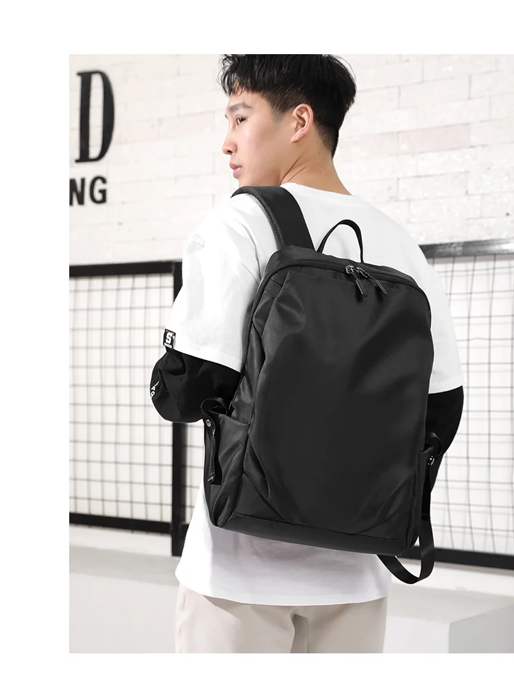 Мужской рюкзак, модный школьный водонепроницаемый рюкзак для путешествий, Мужской Внешний usb-рюкзак для зарядки, мужской 15,6 дюймовый ноутбук Mochilas