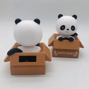 

Little Panda Dancing Solar Toys, Great Holiday Christmas Gift Car Dashboard Office Desk Home Decor
