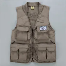 Casual Vest Men Spring And Autumn New Style Outdoor Photographical Vest Middle-aged Plus-sized MEN'S Waistcoat 86