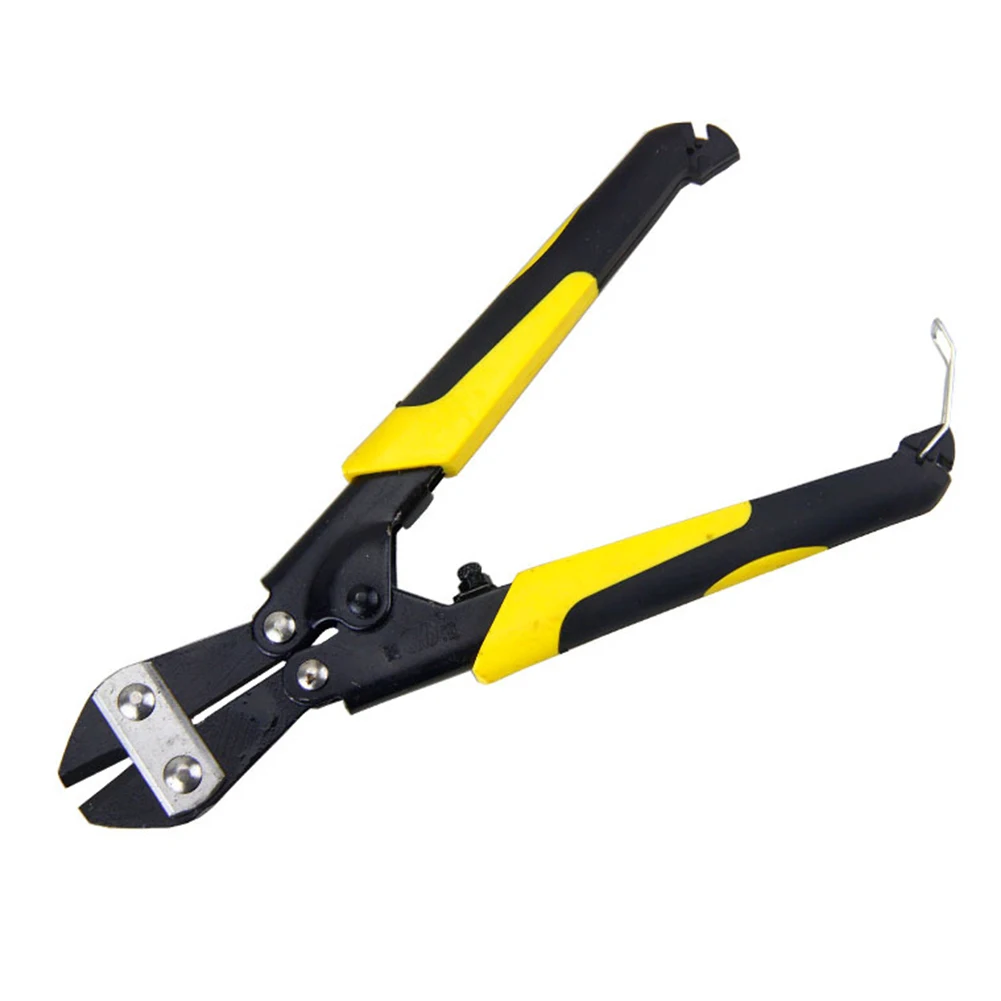 

8inch Wire Shears Bolt Cutter Alloy Steel Anti Slip Ergonomic Pliers Manual Industrial Labor Saving Handle Tool Cable Mini