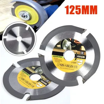 

125mm 3 Teeth Circular Multitool Grinder Saw Disc Wood Cutting Disc Wheel Tools