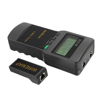 

1PC Portable SC8108 Network Tester LAN Phone Cable Length Meter RJ45 Test Tool LCD Digtal Data Display