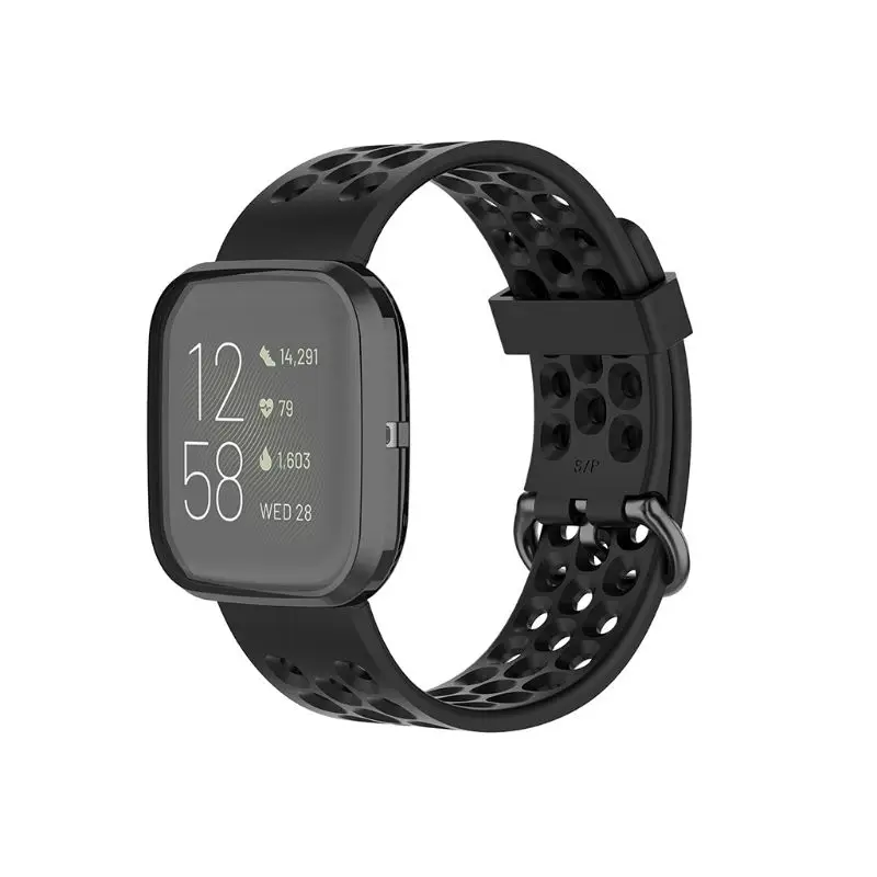 ТПУ чехол на весь корпус из Экран протектор Защитный чехол Крышка Для Fitbit Versa 2 часы 41,8 мм