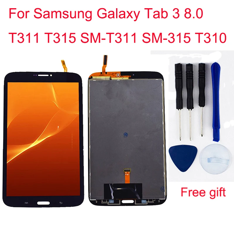 Цена Для samsung Galaxy Tab 3 8,0 T311 T315 SM T311 SM 315 T310 ЖК сенсорный экран дигитайзер ЖК дисплей панель монитор в сборе