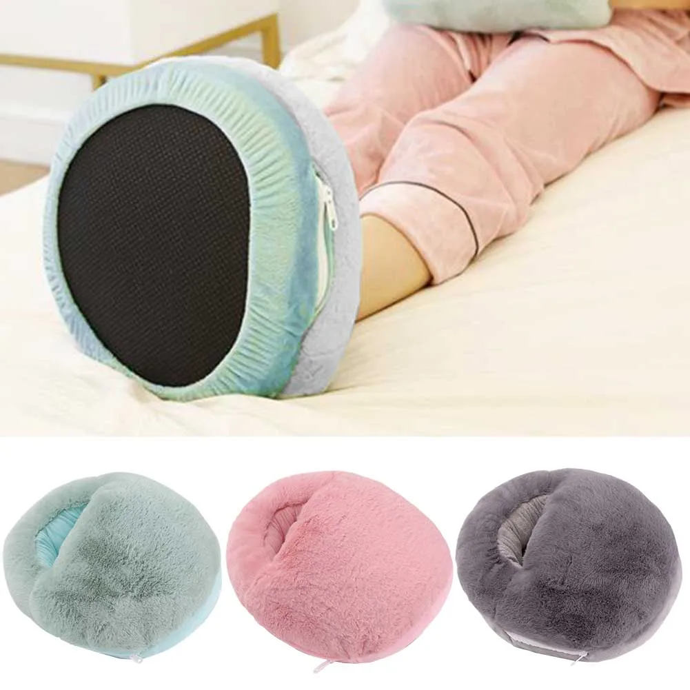 Hot New Faux Fur Electric Warm Detachable USB Foot Warmer Washable Home Office Wormwood Soft Safe Shoes Winter Heating Slipper | Дом и сад