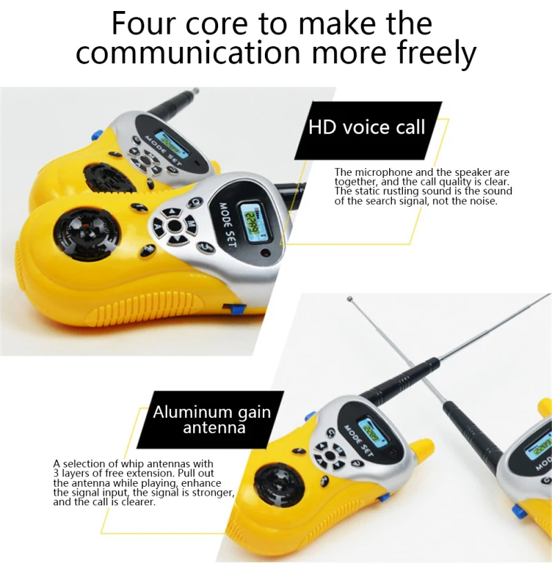 Обучающие игрушки Walkie Talkie детские игрушки родитель-ребенок Интерактивная рация игрушки для детей беспроводной Вызов walkie talkie