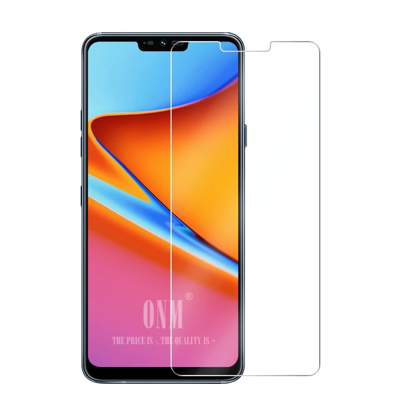 2 шт закаленное стекло для LG G7 One Стекло протектор экрана 2.5D 9H Премиум Закаленное стекло на thr для LG G7 One защитная пленка